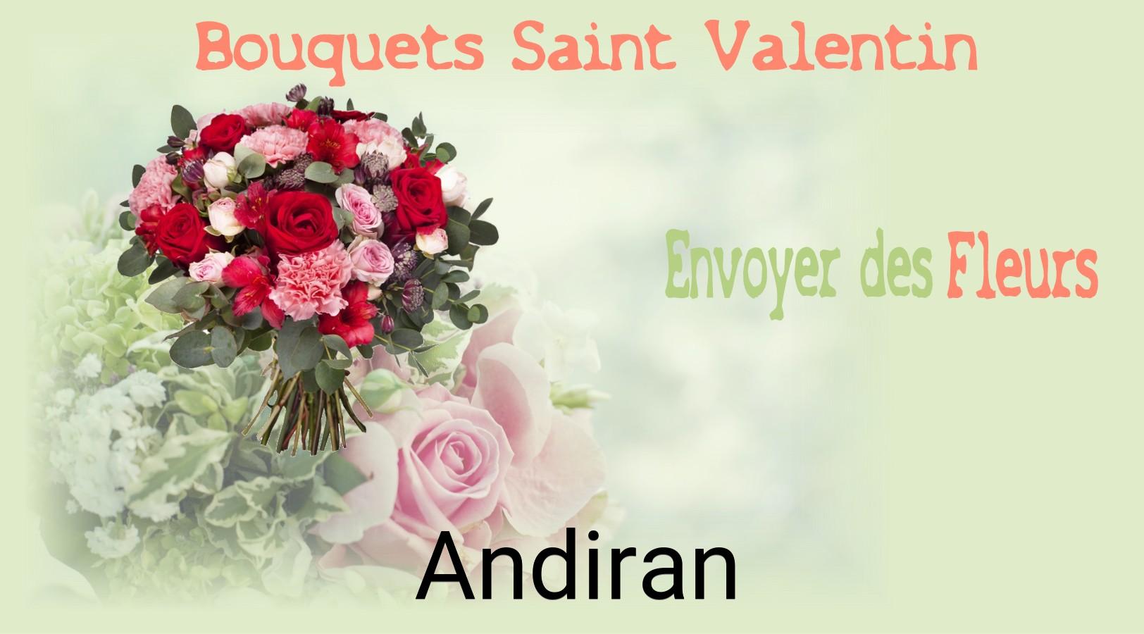 Roses de Saint-Valentin livrées à Andiran